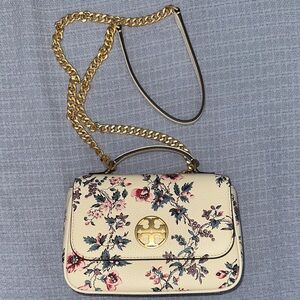 Tory Burch Lyonnaise Floral - 288 Willa Printed Mini Top Handle Bag